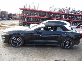 2021 Ford Mustang EcoBoost Black Convertible 2.3L Turbo AT #F24638